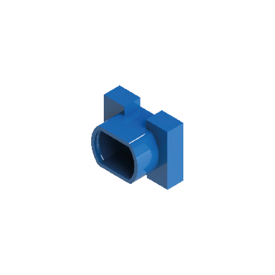 G-Impression Post Closed Tray Plastic Cap RP