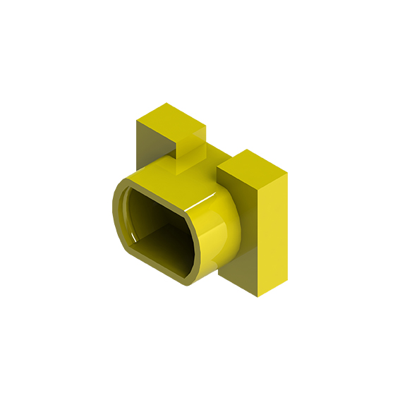 Impression Post Closed Tray Plastic Cap NP